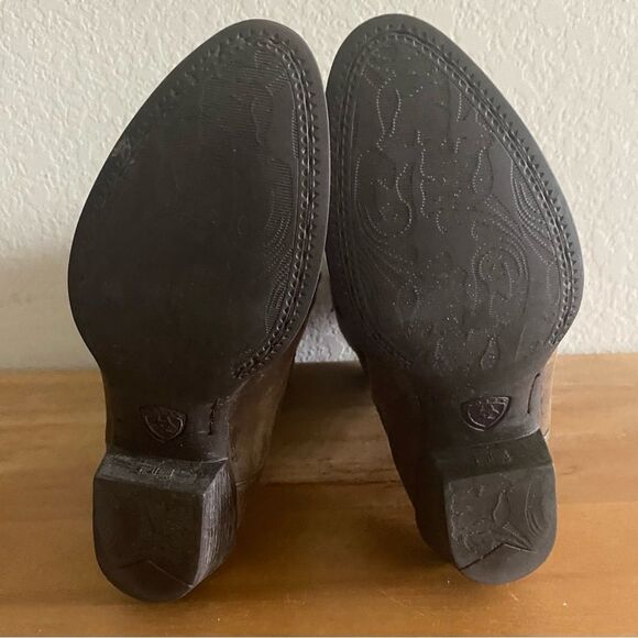 ARIAT Women’s Magnolia Western Boots Distressed Brown 7.5 B Rodeo Boho - Picture 15 of 16